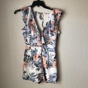 Floral Romper